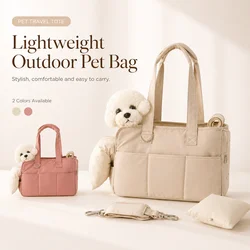 Convertible Shoulder and Handheld Pet Carrier Bag, Handbag Ideal for Travel and Outdoor Activities for Small Dogs & Cats