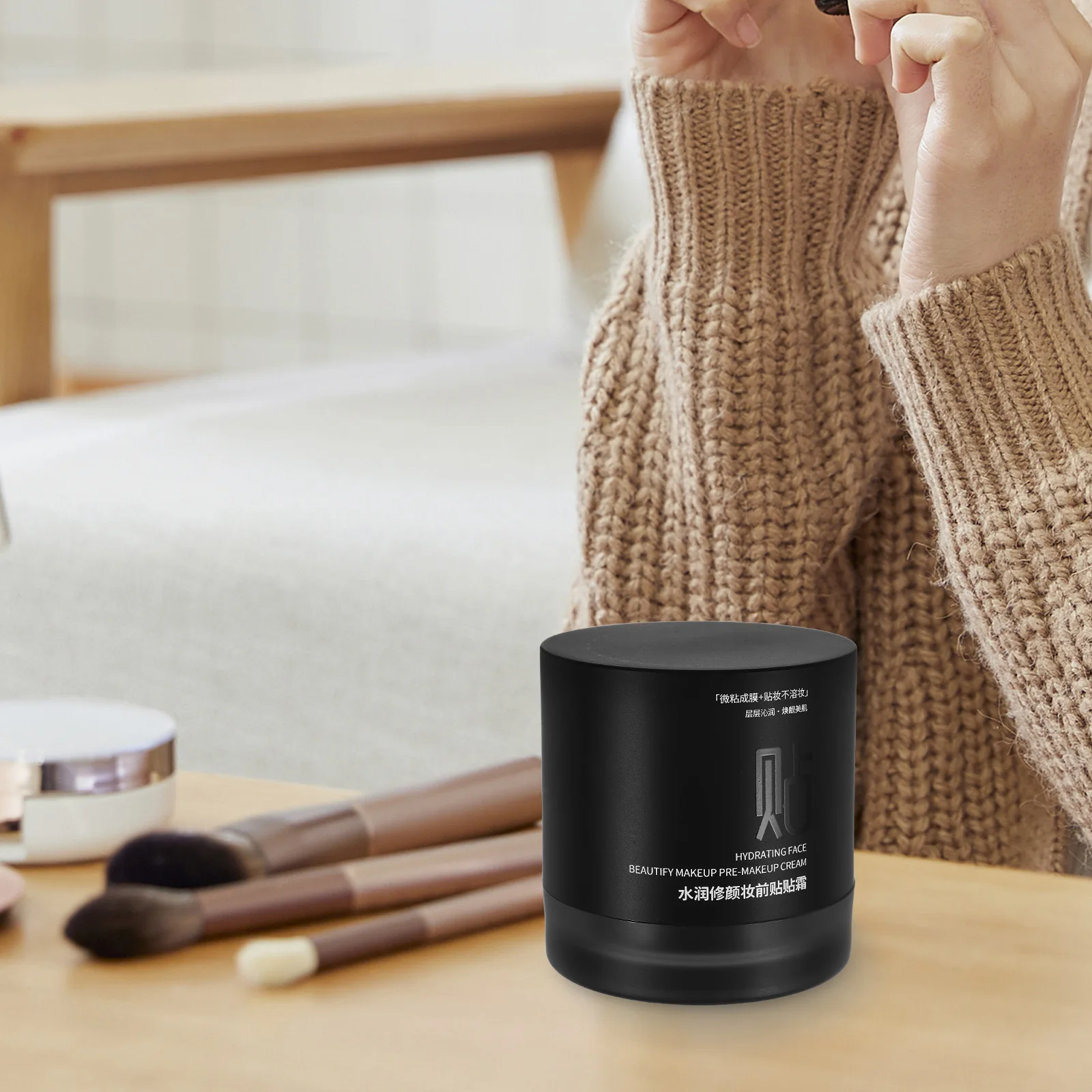 Crème primaire de maquillage hydratante, légère, hydratante, Non grasse, Application lisse, éclaircit le teint, visage quotidien