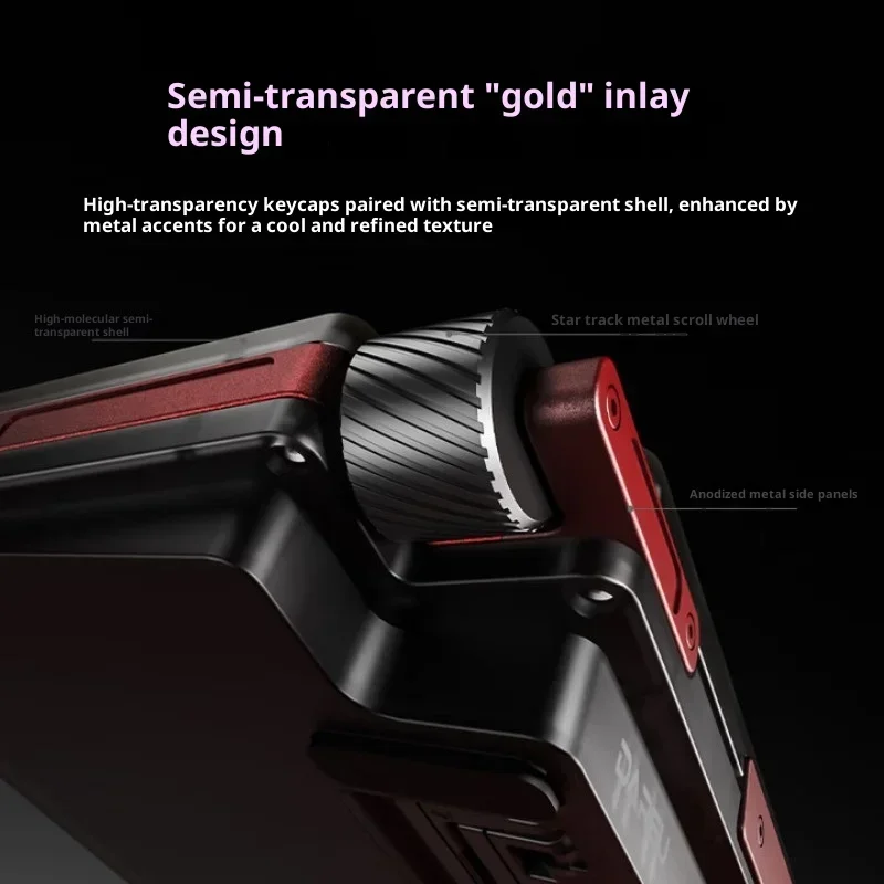 

DAREU COOL98 Mechanical Keyboard with Star Ring Light Strip Tri Mode Wireless RGB E-sports Gaming Keyboard FPS Accessories