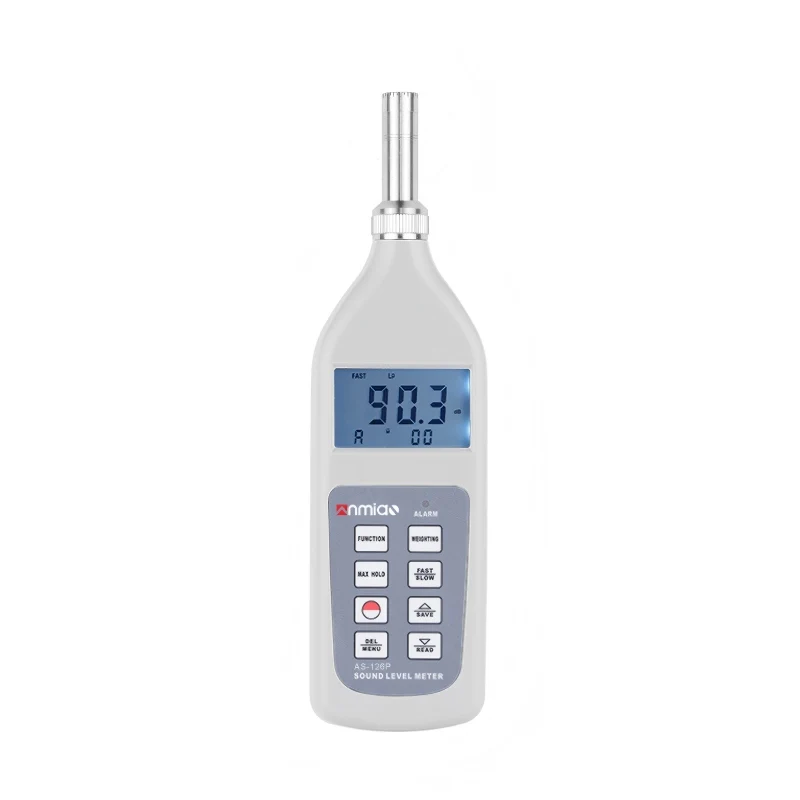 Ordinary Sound Level Meter AS-126P Widely Used to test the Sound Level of Environment, Machinery, Vehicle, Ship and Other Noise