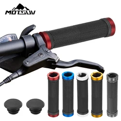 Bicycle Grips MTB Bike Handbar Grips Rubber Non-slip Bilateral Lock Cycling Bmx Handle Grips Bikes Handlebar Grips