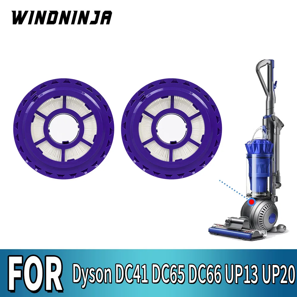 HEPA Filter Part For Dyson Ball Animal DC41 DC65 DC66 UP13 UP20 Animal Vacuum Cleaner Post Filter Parts Replacement Accessories