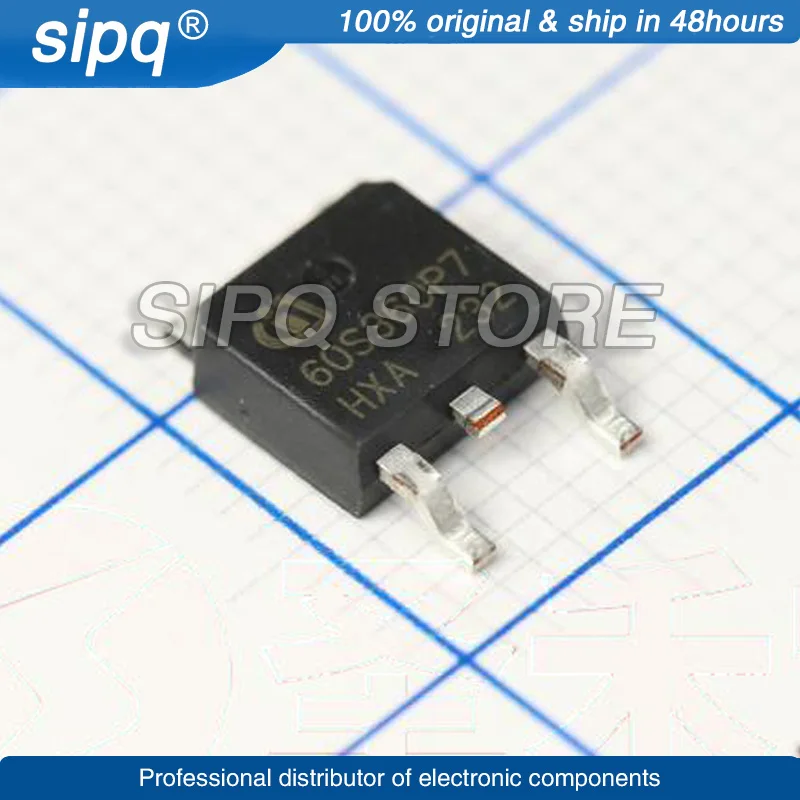 

10PCS/LOT IPD60R360P7SAUMA1 TO-252-3 Trans MOSFET N-CH 600V 9A 3-Pin(2+Tab) DPAK T/R New Original