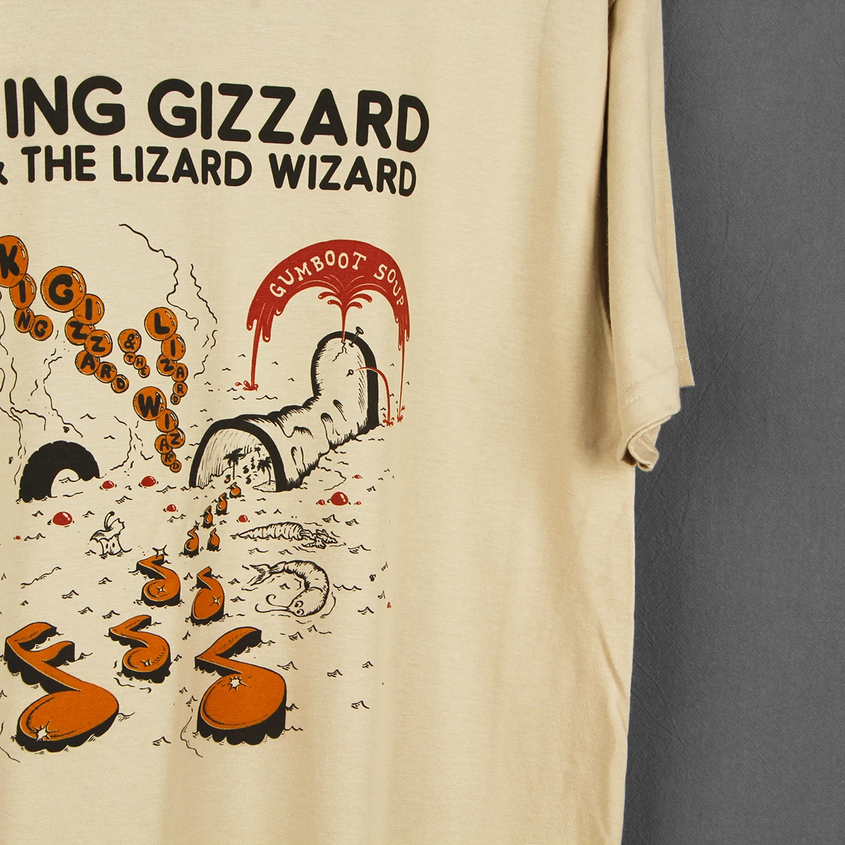 King Gizzard And The Lizard Wizard T-Shirt Psychedelic Garage Rock Fuzz Gumboot Soup Men Women Shirt