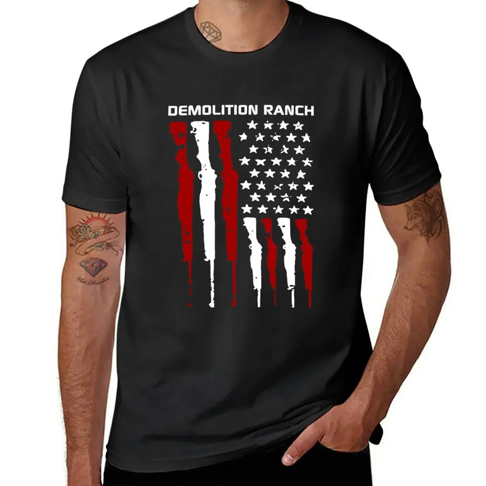 Demolition Ranch T-Shirt new edition anime mens workout shirts