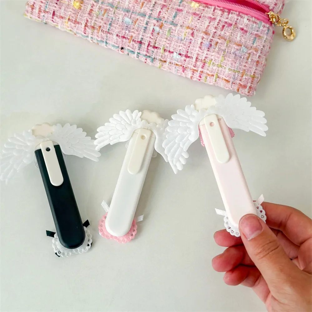 DIY Bowknot نمط سكّين متعدّد الاستخدامات القط باو المدمجة المغلف فتاحة خفيفة الوزن رائعة سكين صندوق سريع