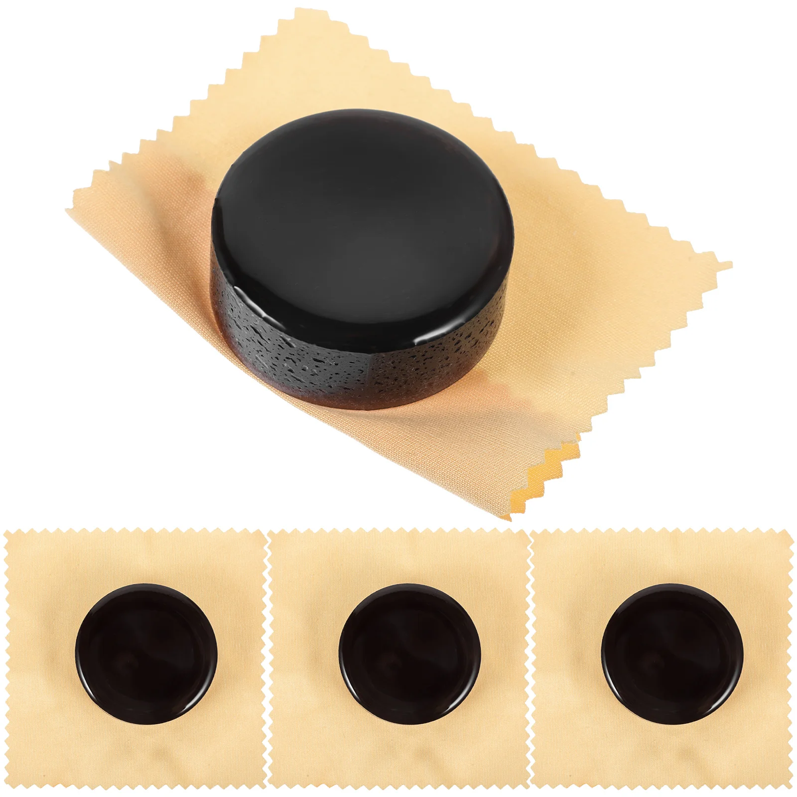 

4 Pcs Rosin Instrument Accessories Violin Maintenance Supplies Beginners for Stringed