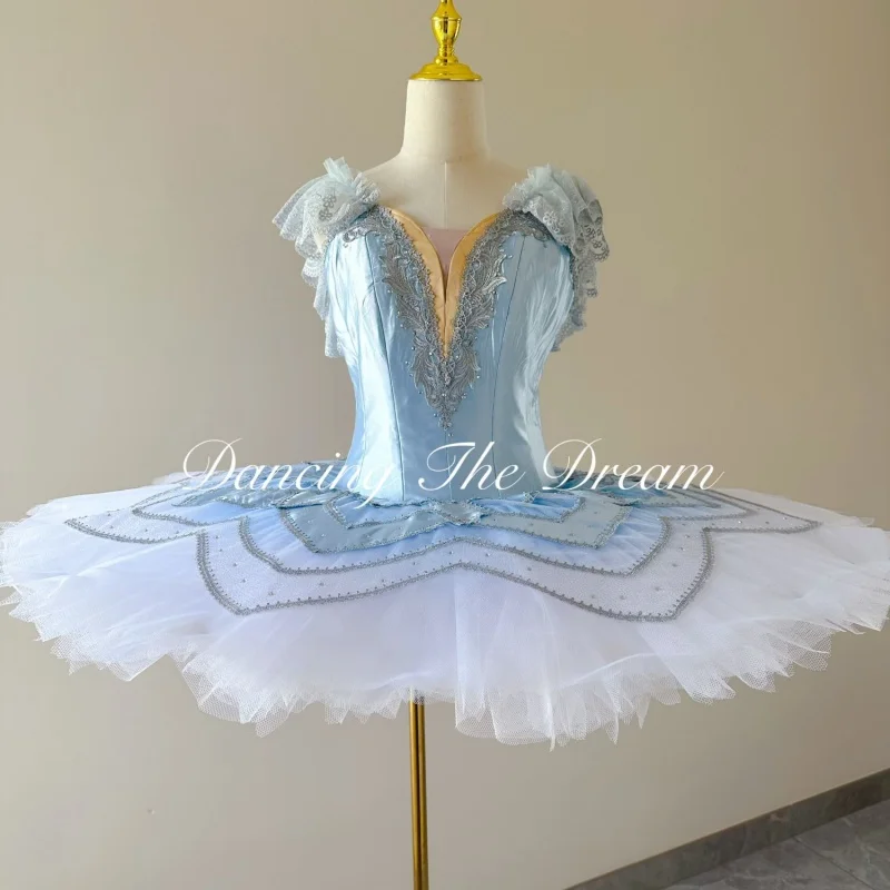 Qiwu Ballet Bakhta Performance Dress Adult and Children Professional Edition Short Sleeve Board