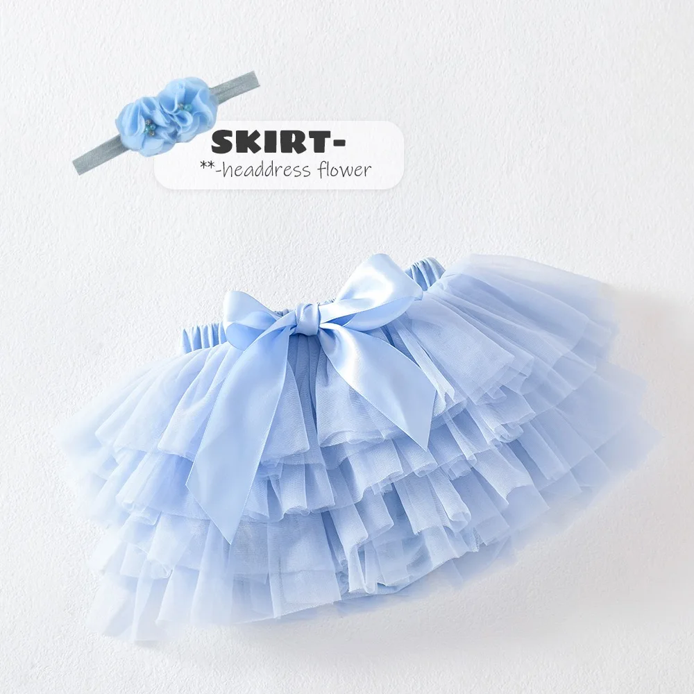 1 قطعة ربيع الخريف الفتيات تنورة الأميرة الأطفال رقيق تنورة الاطفال الباليه الرقص الملابس حفلة الرضع PP بانت حقيبة الطفل ضرطة بانت
