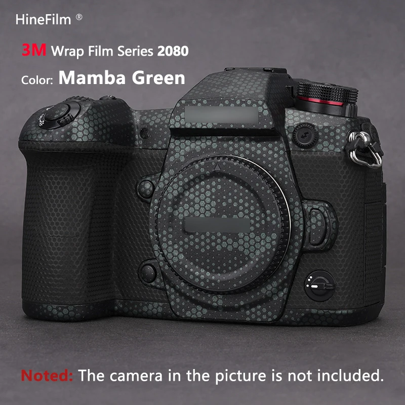 Hinefilm الجلد ل Lumix G9 كاميرا ملصق المضادة للخدش التفاف غطاء طبقة رقيقة واقية لباناسونيك G9 كاميرا الجلد غطاء
