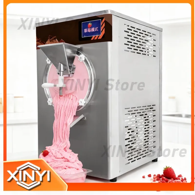 Commercial 56L/H 5-inch Touch Screen Stainless Gelato Ice Cream Machine