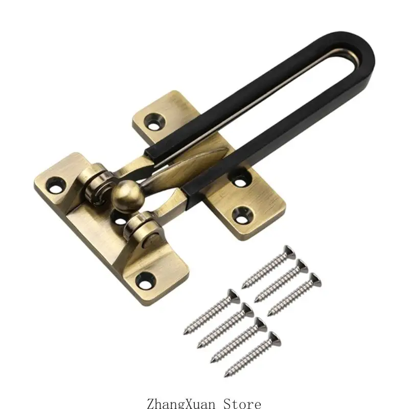 Wohnungstürschutzriegel Home Security Türschlossriegel für Privatsphäre Innenbereich 3XUF – Detail 9