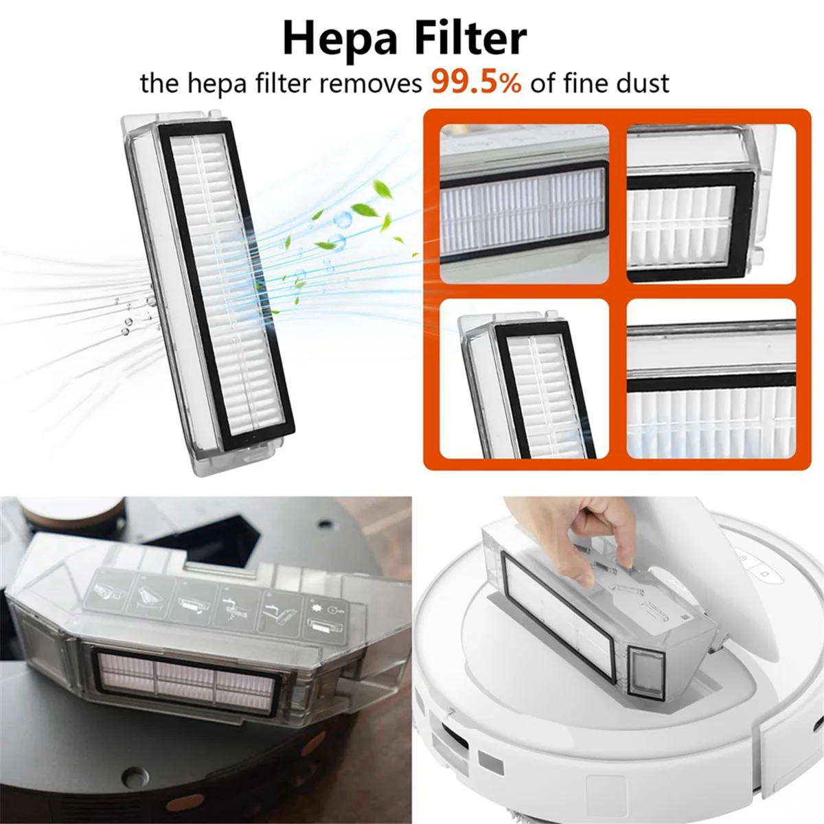 مجموعة ملحقات بديلة للمكنسة الكهربائية مكونة من 26 قطعة، لـ Dreame L10 Ultra/ L10s Pro/ L10s Pro Gen 2/ L10 Prime