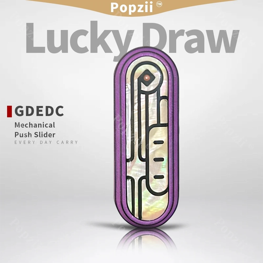 

Механический гироскоп GDEDC G10 с фиолетовым покрытием, игрушка-антистресс для взрослых, снимающая тревогу, декомпрессионная игрушка