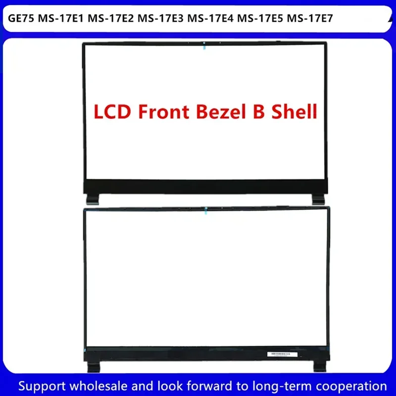 Tampa traseira do LCD para MSI, moldura, dobradiça, palmrest, parte inferior, novo, GE75, raider 8SG, 8SF, 8RF, MS-17E1, 17E3, 17E4, 17E5, 17E7