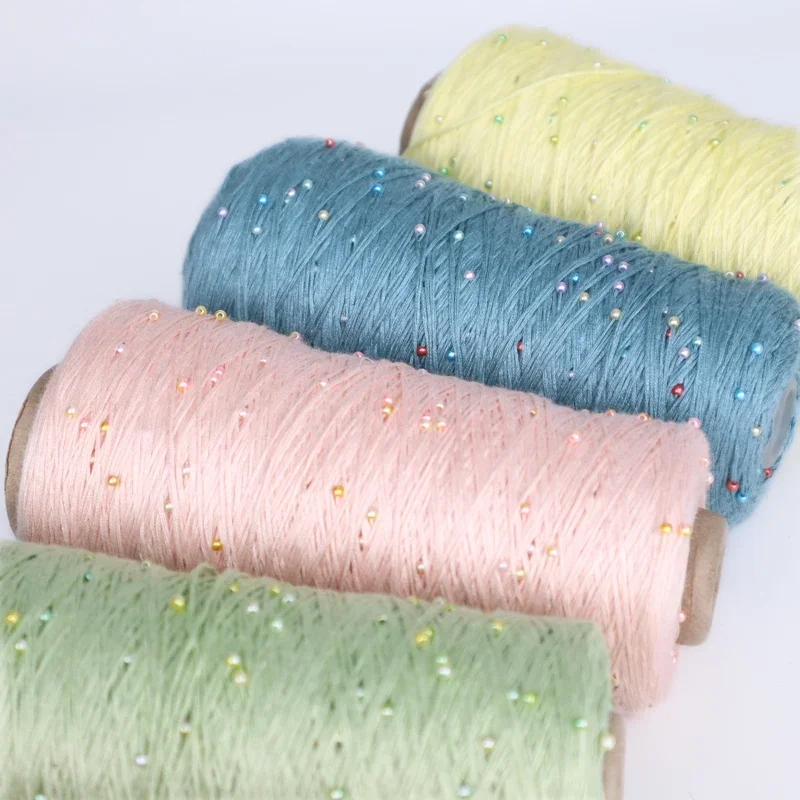 [Silk Joy] Pearl Silk Cotton Thread, Hand Woven Pure Cotton Fine Wool Thread, Diy Crochet