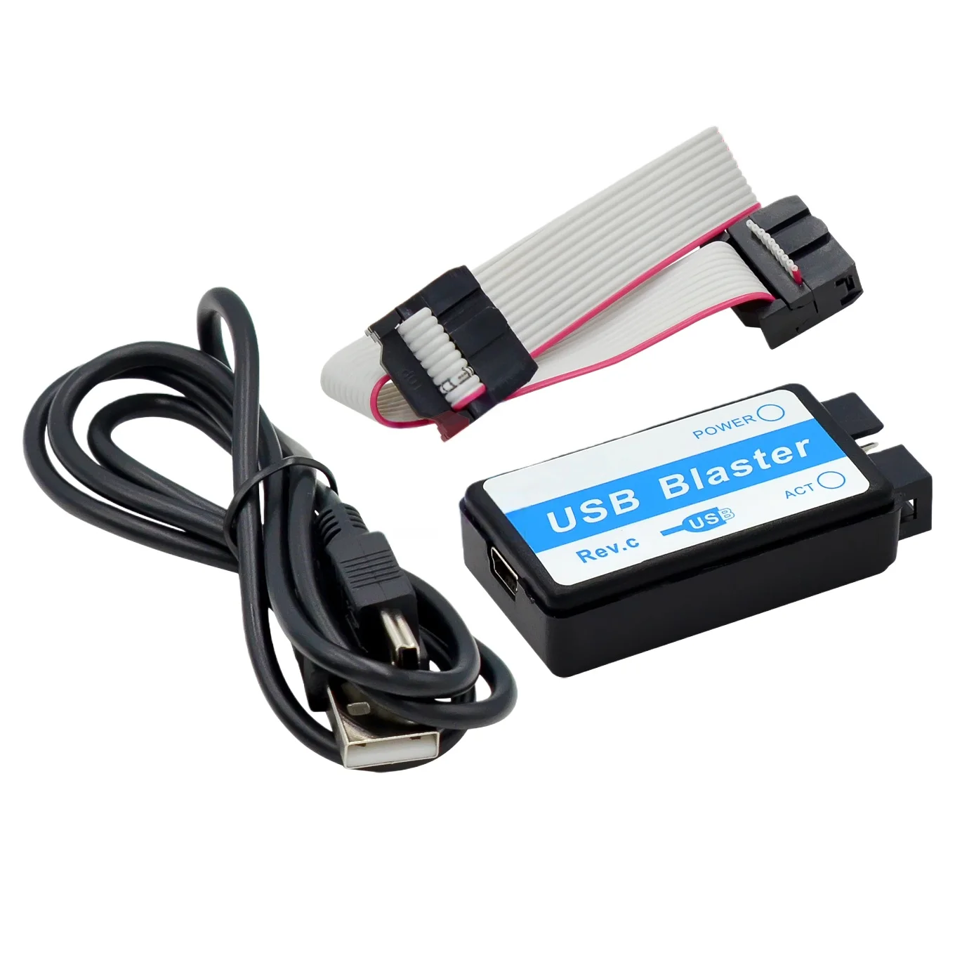 USB Blaster Downloader (CPLD/FPGA Download Cable) with Mini USB Interface