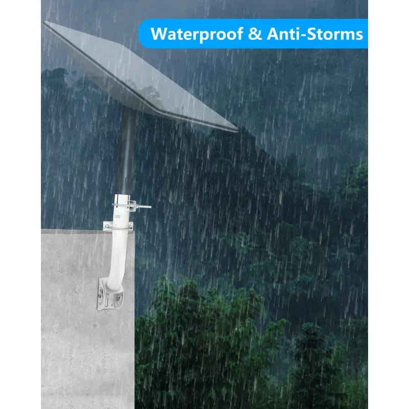 Starlink เสาอากาศ J เสาติดตั้งเข้ากันได้กับ V2ชุดติดตั้งเสาจานสี่เหลี่ยมฮอตสปอตเสาอากาศทีวีกลางแจ้ง