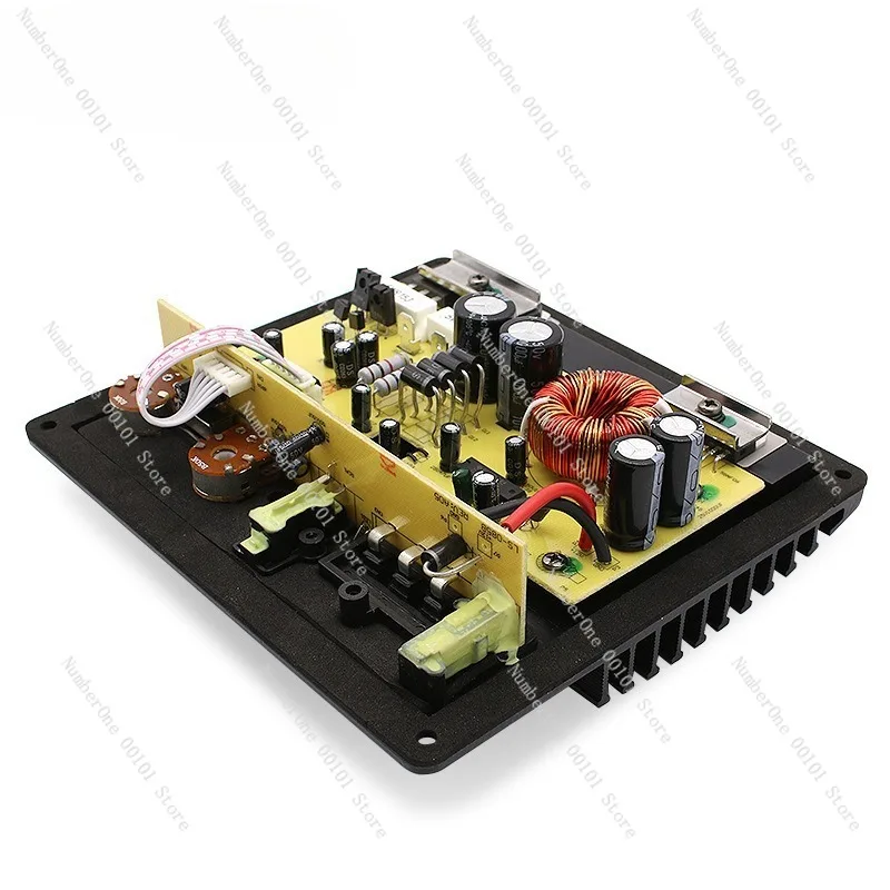 120W 12V Car Subwoofer Amplifier Board High Power Active Bass Speaker Module Built In Amplifier Auto Audio Modification