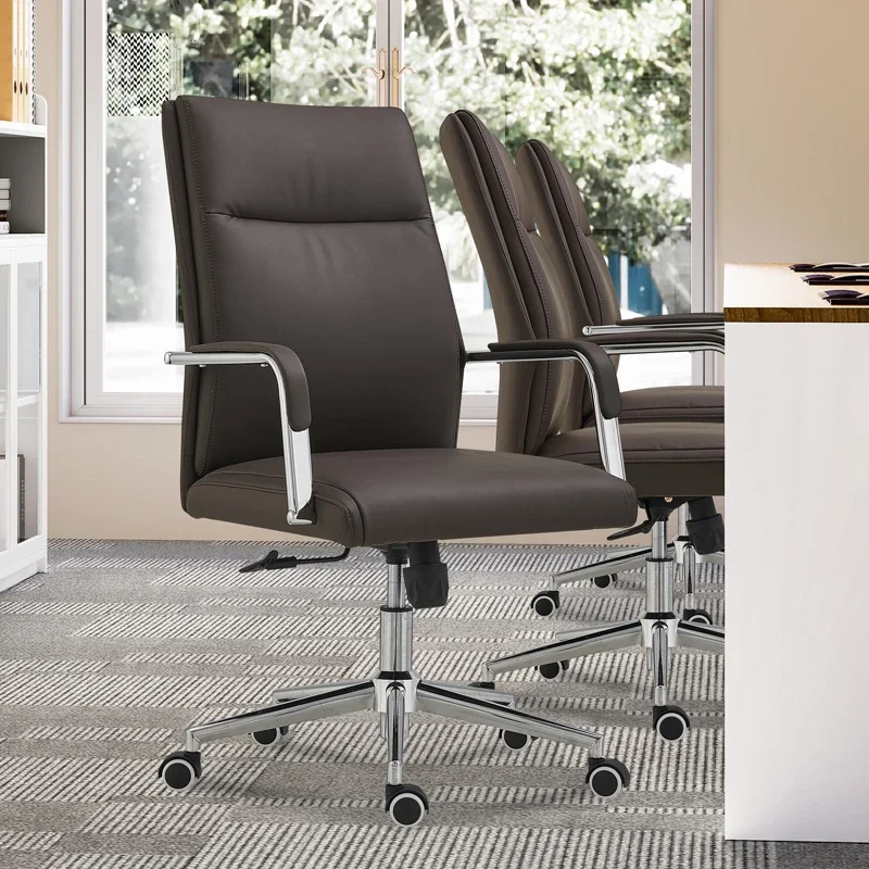 

Comfortable Nordic Office Chair Modern Conference Footrest Office Chair Durable Luxury Lift Solid Metal Silla Gamer Furniture