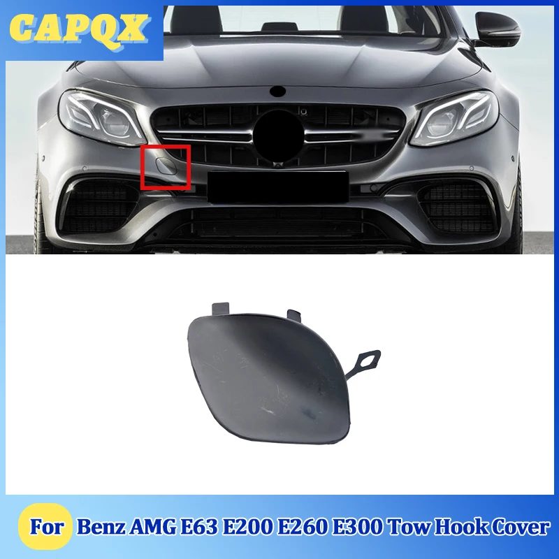 

For Benz AMG E63 E200 E260 E300 Bumper Trailer Cover Tow Bracket Cover Bumper Tow Hook Cover Cap