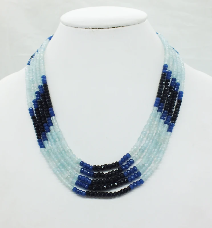 Brazil natural semi-precious stones necklace