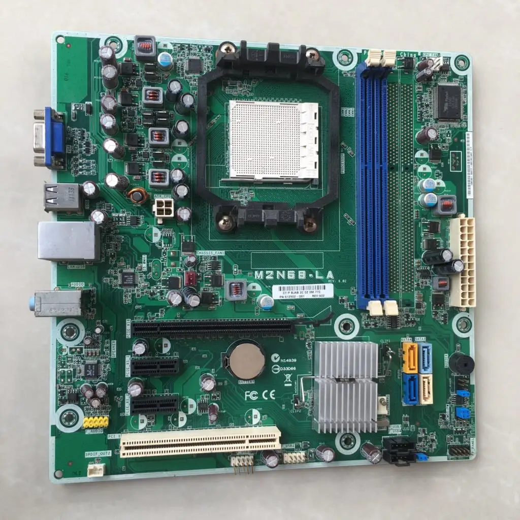 Original Motherboard for HP M2N68-LA motherboard AM3 DDR3 RAM  612502-001 570876-001