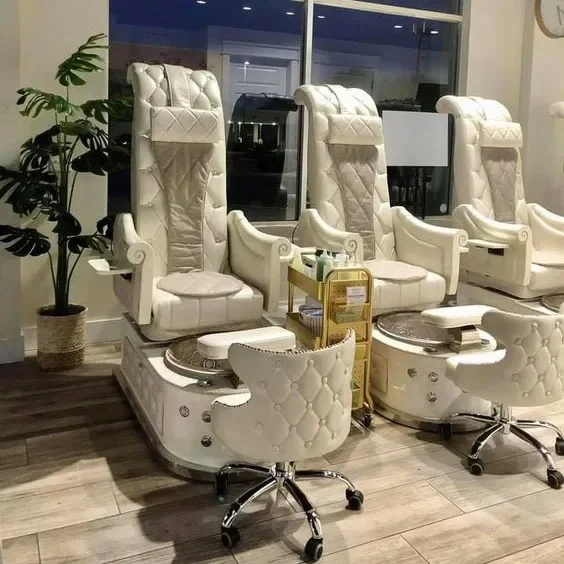 Luxury full body massage, spa, nail salon, furniture, foot massage, beauty chair