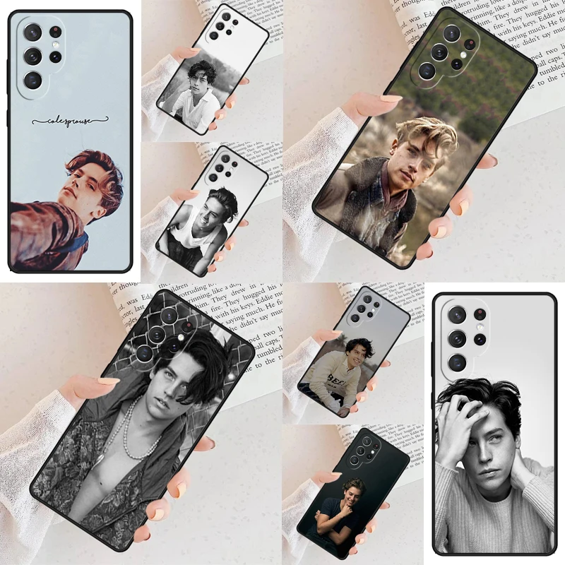 American TV Riverdale Series Cole Sprouse Phone Case For Samsung Galaxy S24 S23 S22 S21 Ultra Note 10 Pro S20 Plus FE S9 Cover