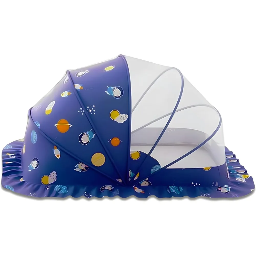 

mosquiteros para cunas de bebes,portable folding mosquito net for stroller,breathable foldable cots bottomless crib net sun shel