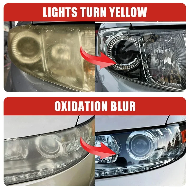 

Наборы для полировки автомобильных фар, средство для удаления царапин, ремонтная чистящая паста, удаление окисления, жидкость для полировки фар