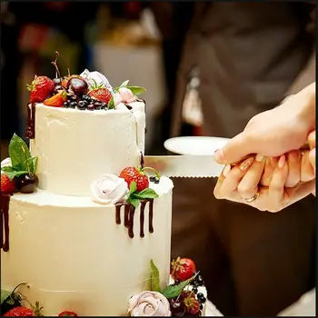 8 best sales סט חיתוך עוגת חתונה - №1