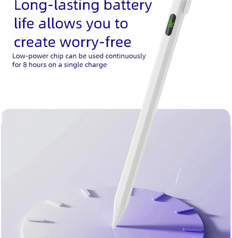 2026 Universal Stylus Battery Display Pen Touch Pen For Android IOS iPad Huawei Xiaomi Honor Tablets Stylu Penci
