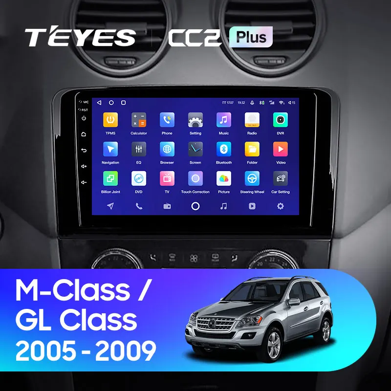 TEYES CC2 Plus For Mercedes Benz ML GL ML350 GL320 X164 2005 - 2009 Car RadioVideo Player Navigation Android No 2din 2 din DVD