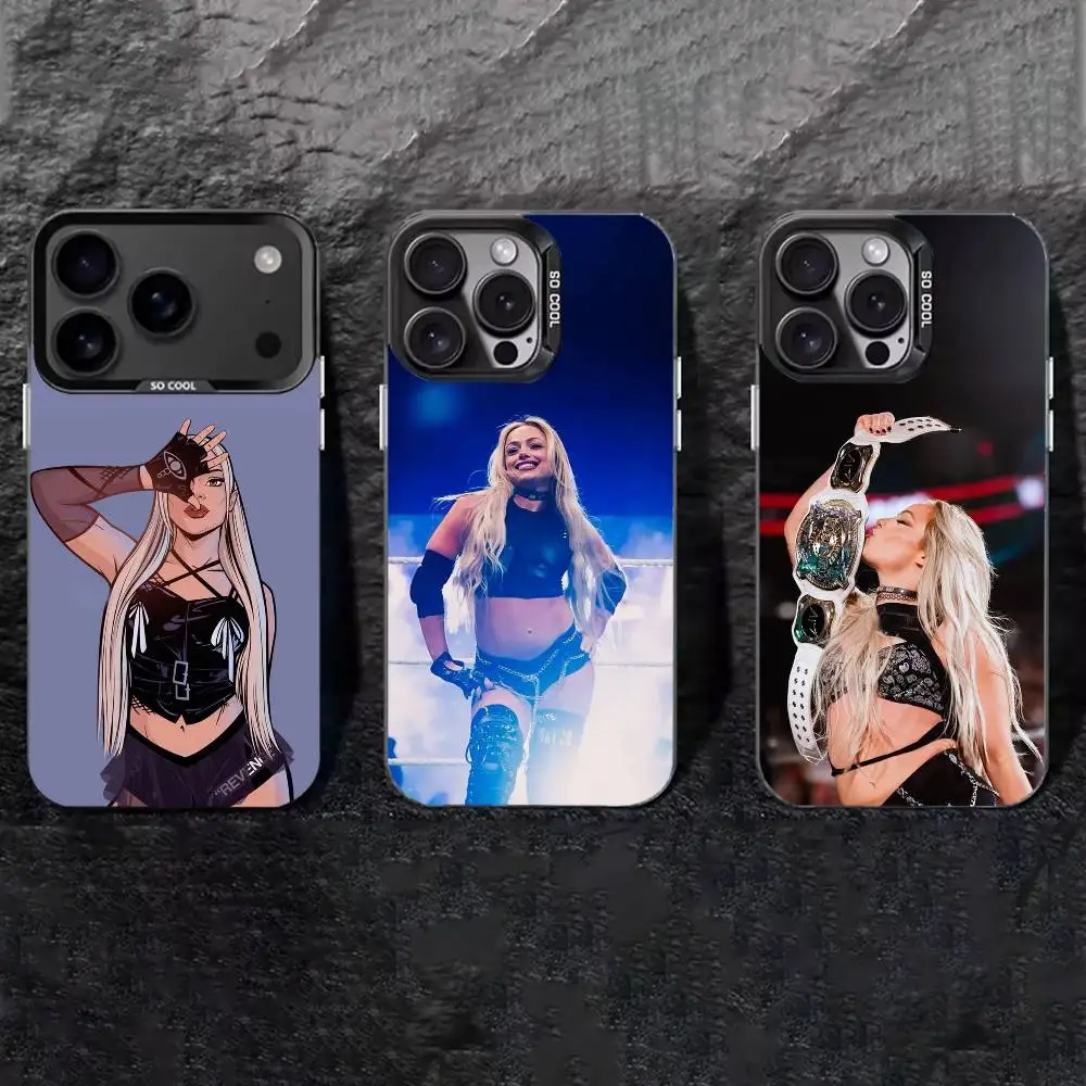 

Liv Morgan Phone Case For iPhone 17,16,15,14,13,12,11 Plus,Pro Max,XS,Colored silver phone case