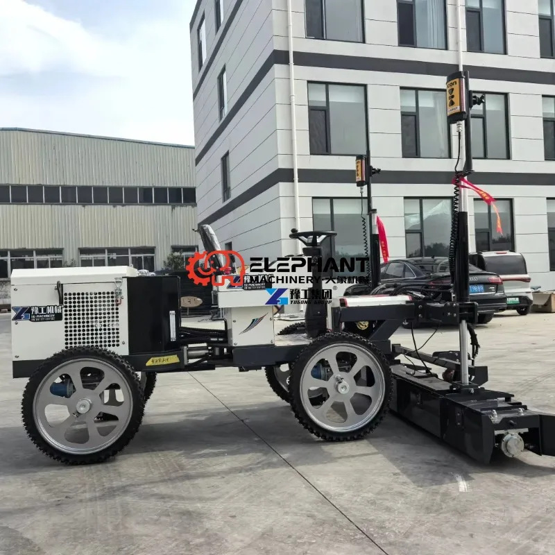High Precision Laser Screed Machine Concrete Leveling Machine for Logistics and Fulfillment Center Floor Construction