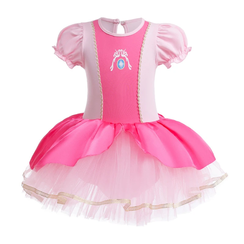 New Girl Ballet Practice Dress bambini Cosplay Princess Costume Carnival Party Performance Dance Tutu gonne Costume di Halloween