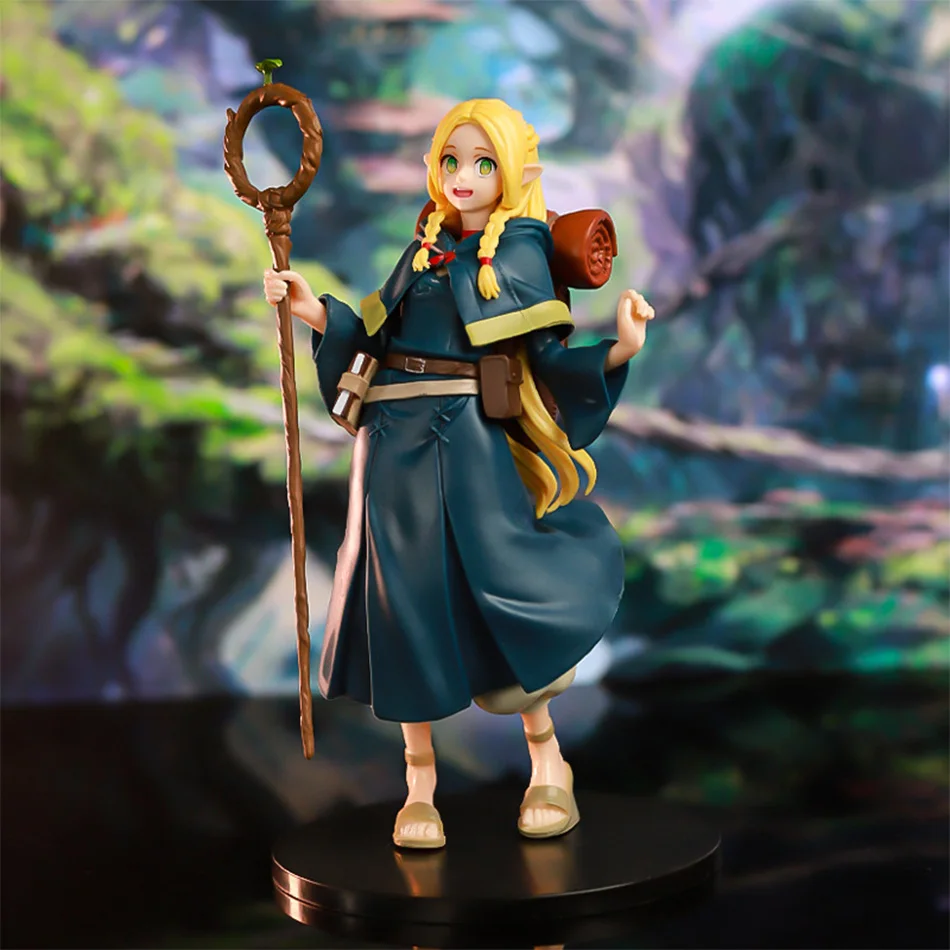 17-19CM Anime donjon Meshi Marcille Donato Farin Figure debout défilé PVC modèle jouet cadeau figurine poupée en Stock