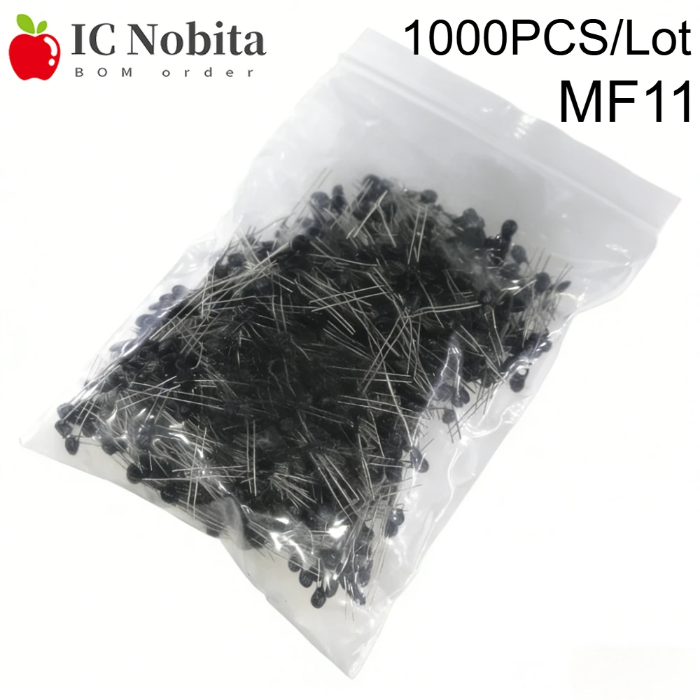 1000PCS/Lot MF11 Thermistor Resistor NTC 1K 2K 2.2K 5K 6.8K 10K 20K 47K 50K 100K 150K 200K 47R 50R 100R 150R 200R 300R 500R 680R
