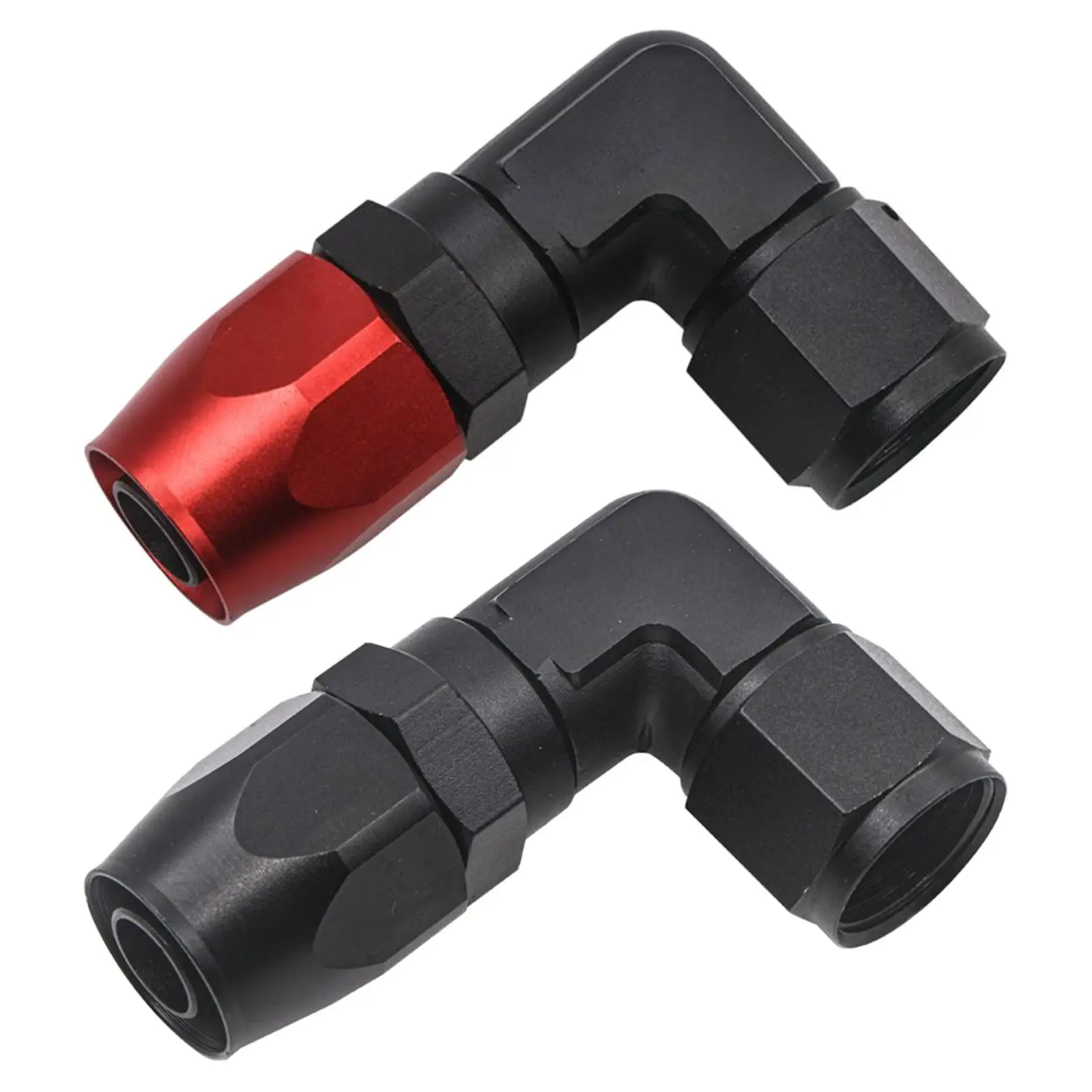 Fuel Fitting Adapter Reusable 90 Degrees Adapter for Oil Fuel Hose Line