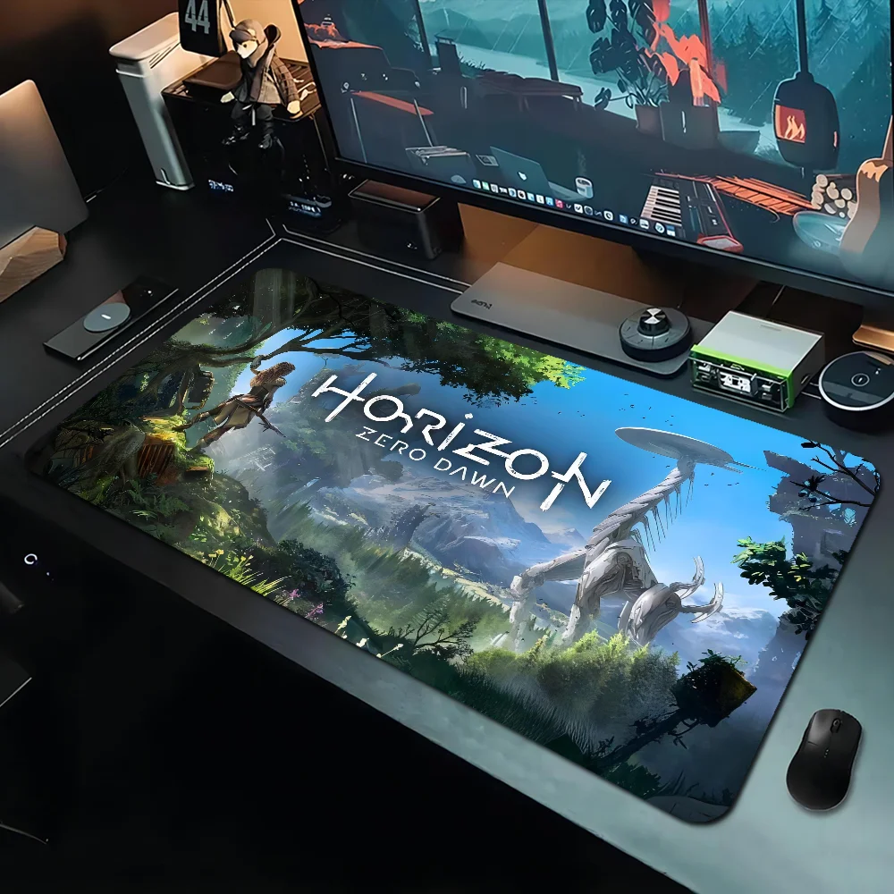 Horizon Zero Dawn Mousepad Boy Pad Natural Rubber Gaming mousepad Desk Mat Size for Gameing World of tanks CS GO Zelda