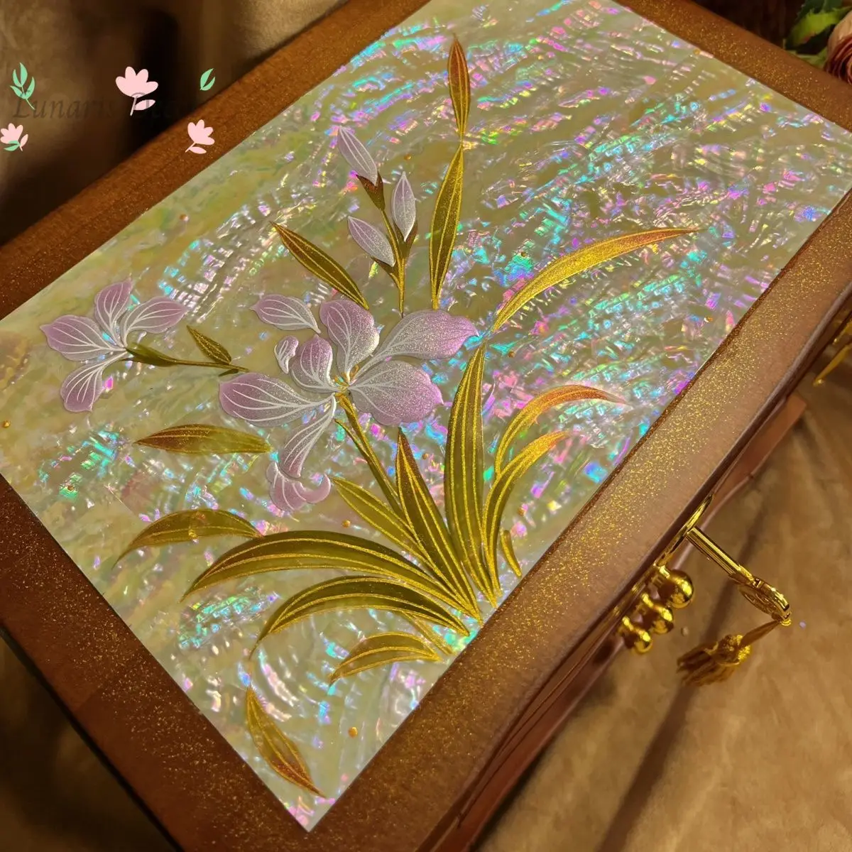 Jewelry Box Shell Jewelry Box Large Capacity Multifunctional Storage Box Wedding Gifts