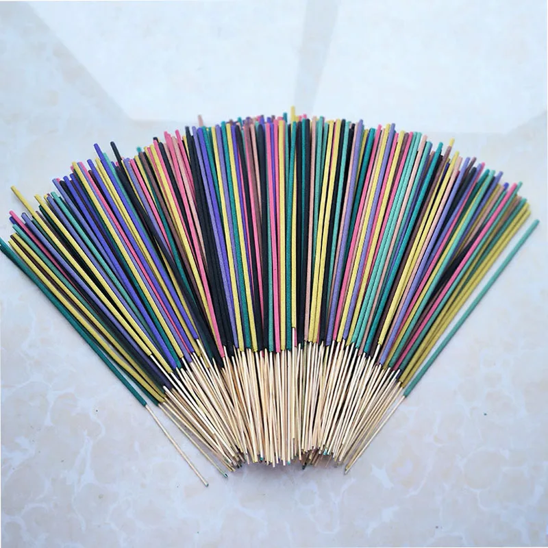 45/90/190/360 Pcs/Lot Wholesale Sale Natural Incense Sticks Mixed Scents Long Lasting Home Air Purification Fragrance White Sage