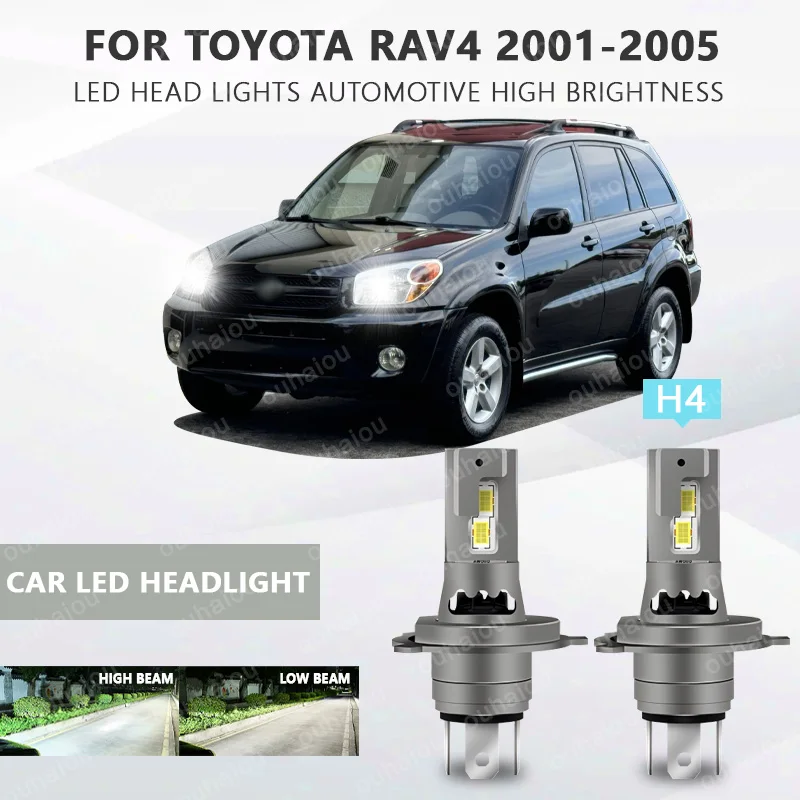 

2pcs LED Headlight Hi/Lo Bulbs H4 9003 Lights Bright Lamps CANbus 12000lm For Toyota RAV 4 RAV4 2000 2001 2002 2003 2004 2005 ﻿