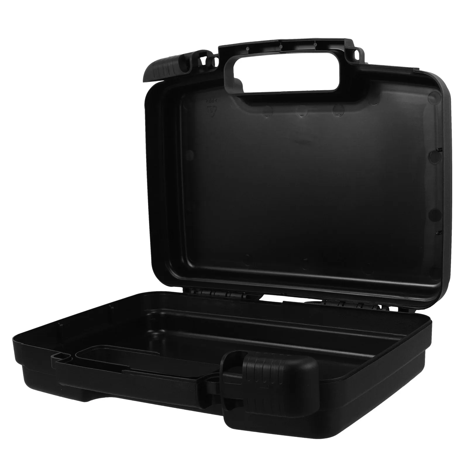 Caja de herramientas multifuncional portátil, estuche de almacenamiento de herramientas de plástico, Maleta de viaje, organizador de mano, estuches de herramientas vacíos
