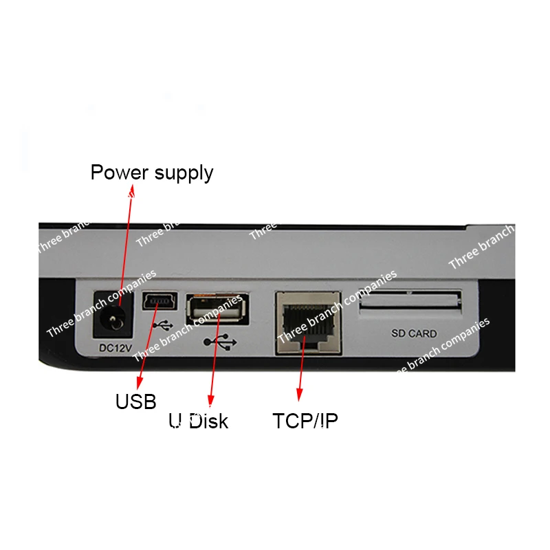 Biometric Fingerprint Time Attendance System Clock Recorder Employee Recognition Recording Device Electronic Machine