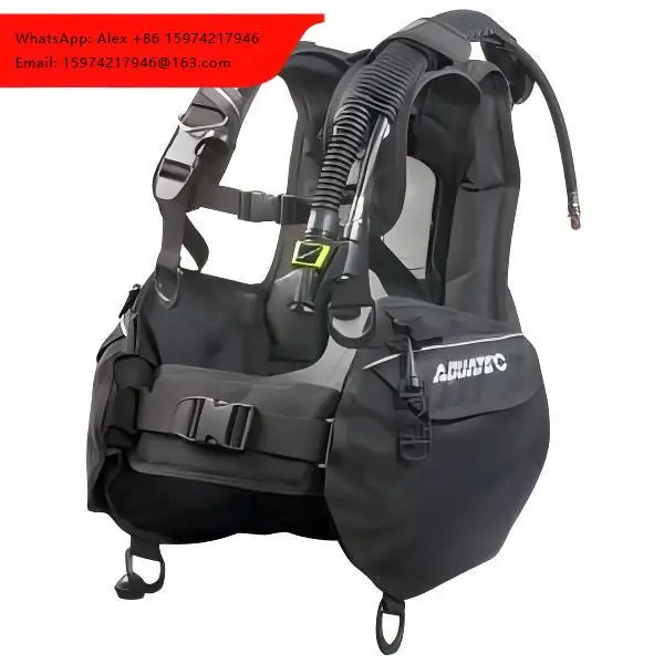 Scuba Diving BCD Jacket | Buoyancy Compensator Device With Inflator Hose | Adjustable Durable Buoyancy Control Vest For Divers