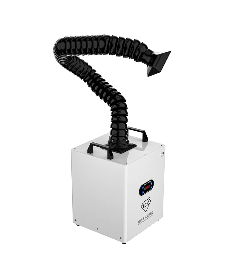 Tbk 618 Smoke Instrument Welding Smoke Fume Extractor Dust Smoke Purifier Cleaner Fume Extractor Purification phone repair tool