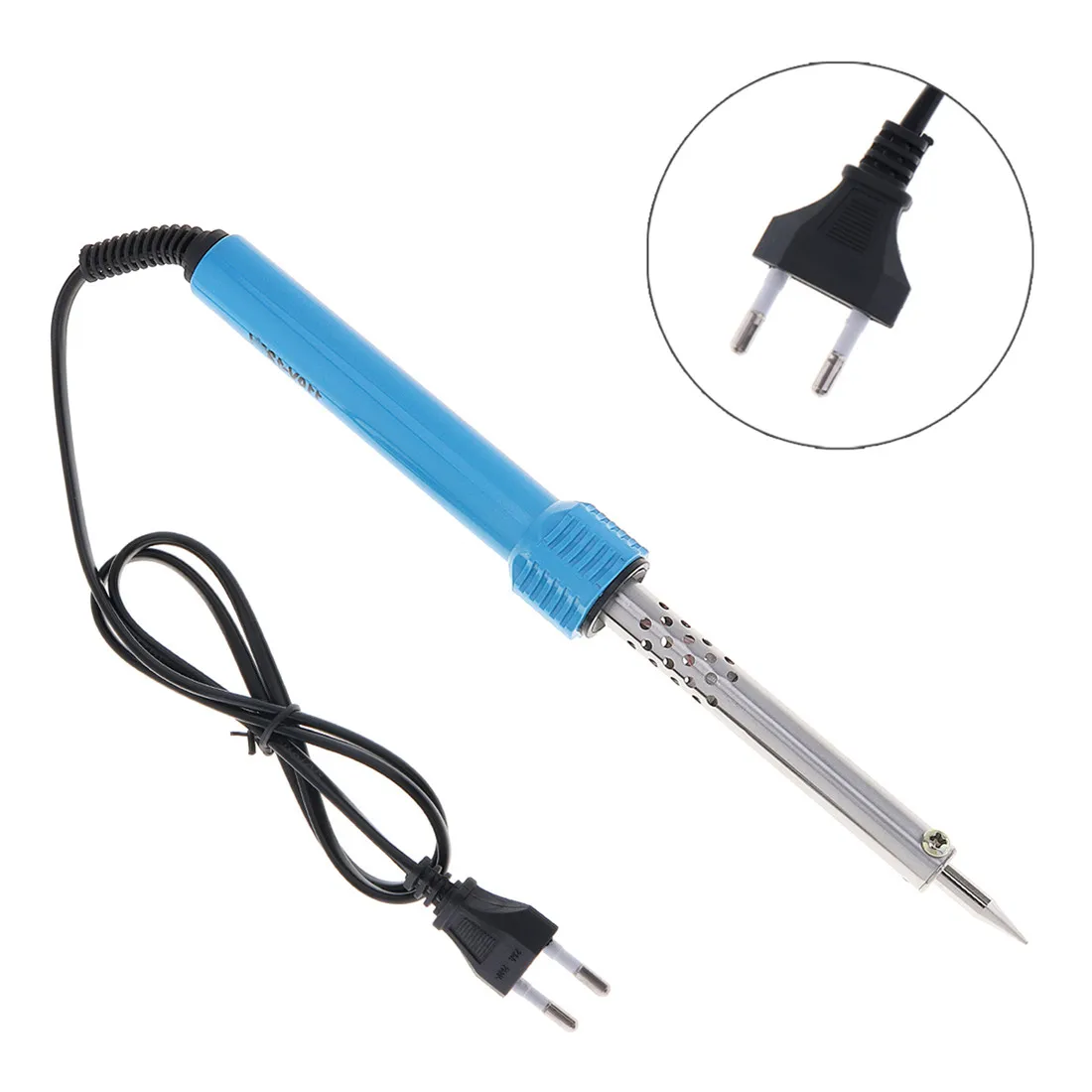 

Electric Soldering Irons 30W/60W Stainless Steel External Heating Electric Soldering Iron Pen for Electronics Work Tool