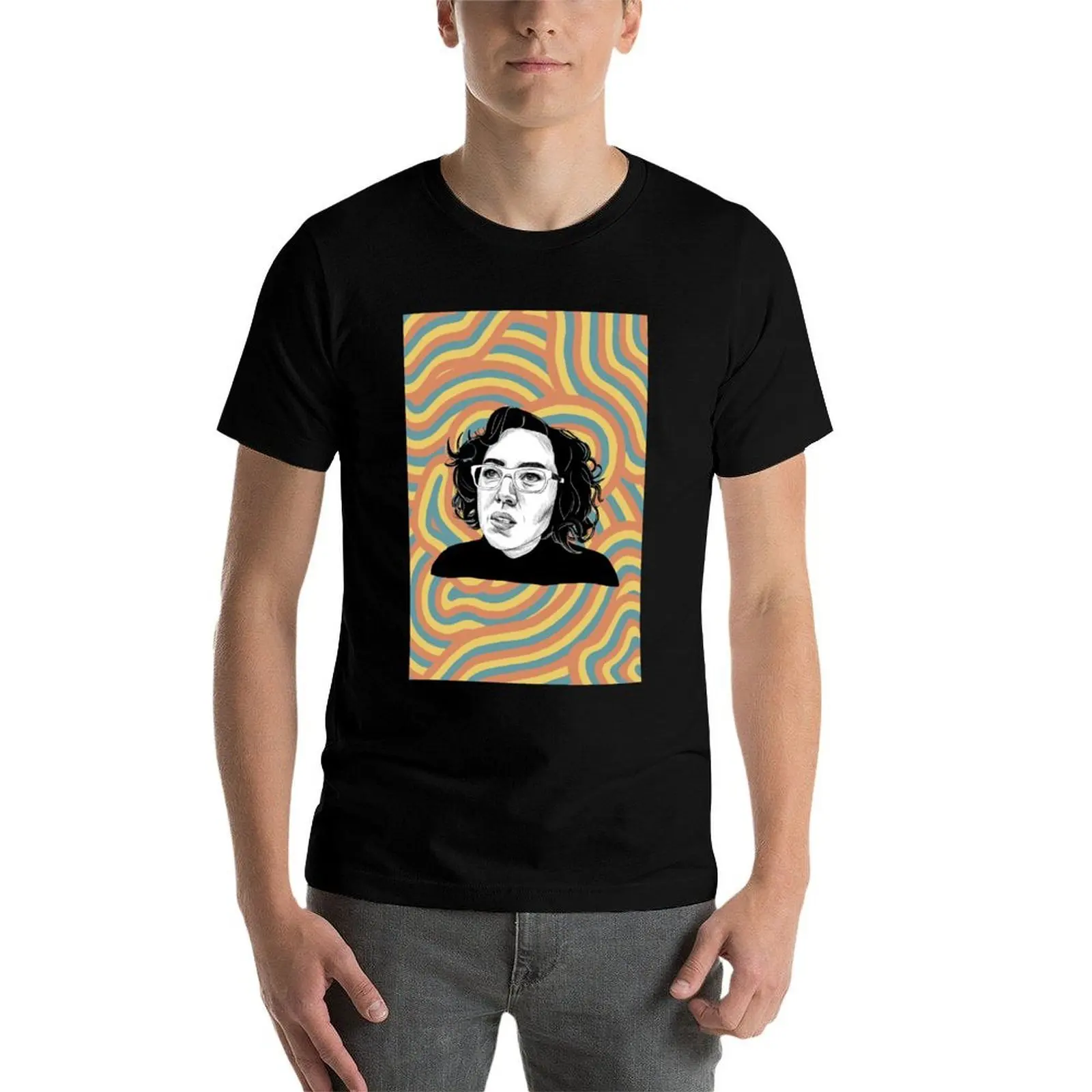 تي شيرت ليني باسكر قطني تي شيرت رجالي تي شيرت برسومات #5